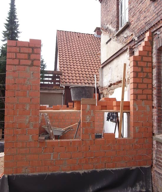 Der zükünftige Anbei entsteht | Bautagebuch von Beseke Immobilien