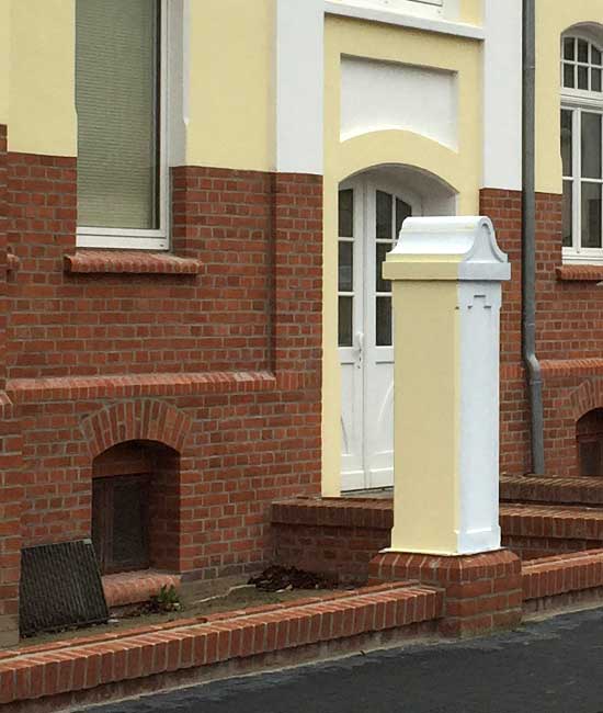 Klinker gereinigt