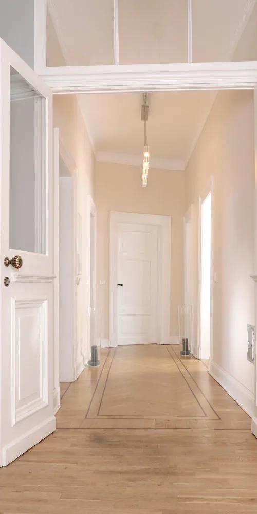 Impressionen Büro Parkettboden Breite Straße Celle – Beseke Immobilien